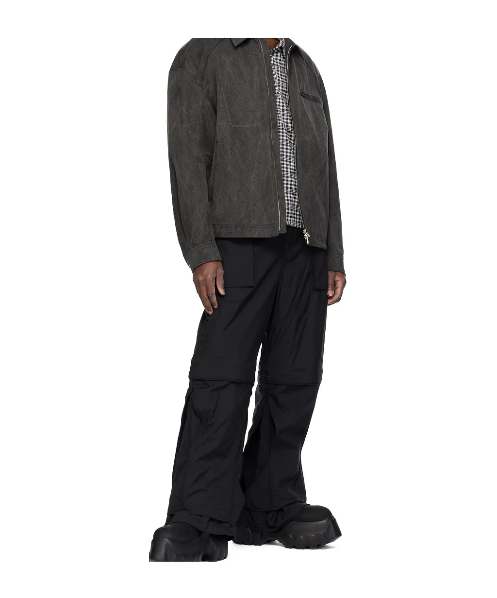 Nylon Layered Trousers