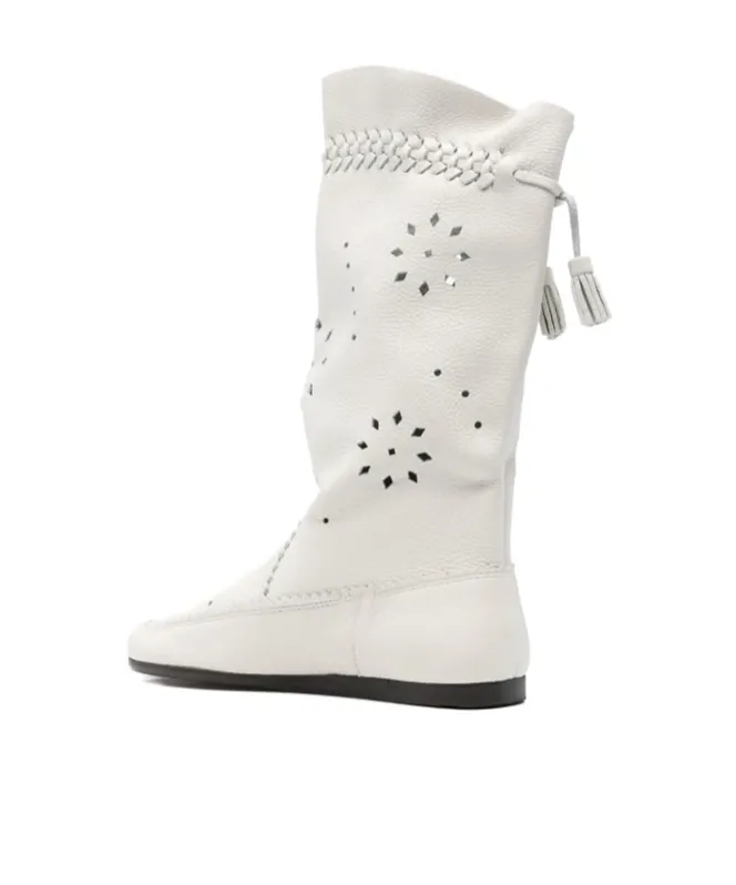 Isabel Marant Welky Braided Knee-High Boots