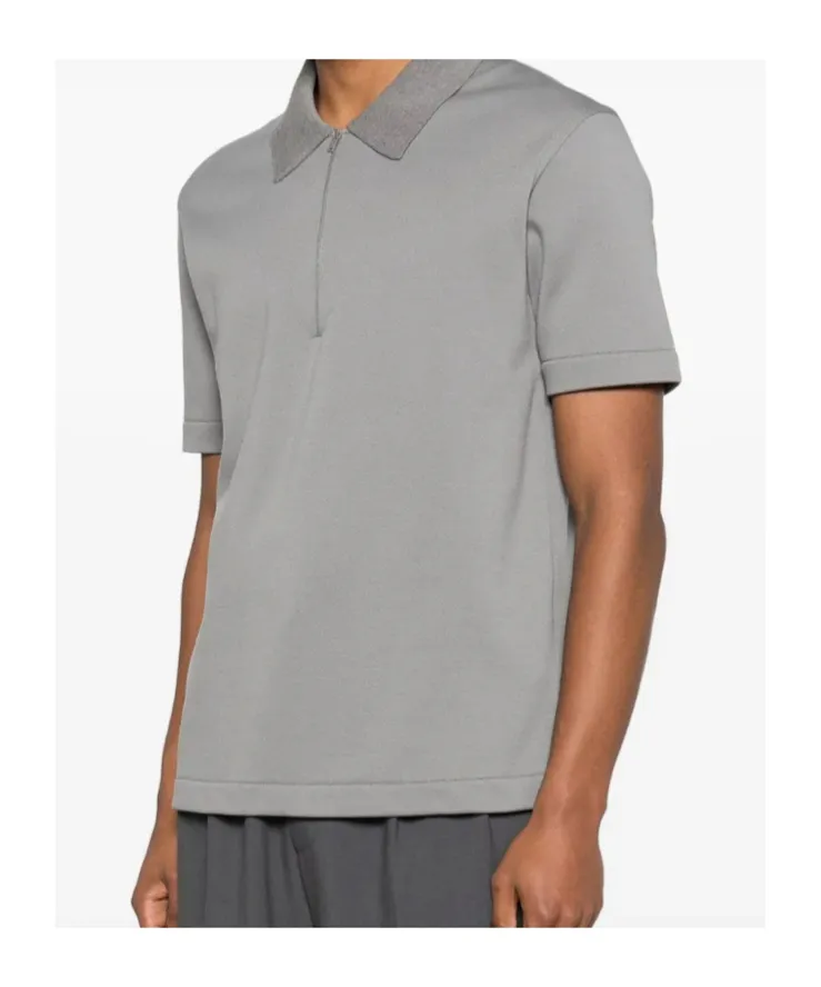 Half-Zip Polo Shirt