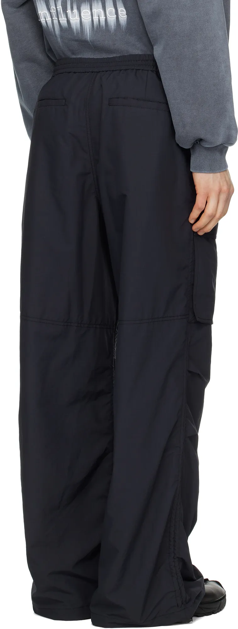 Ripstop Poly Puckering Cargo Pants
