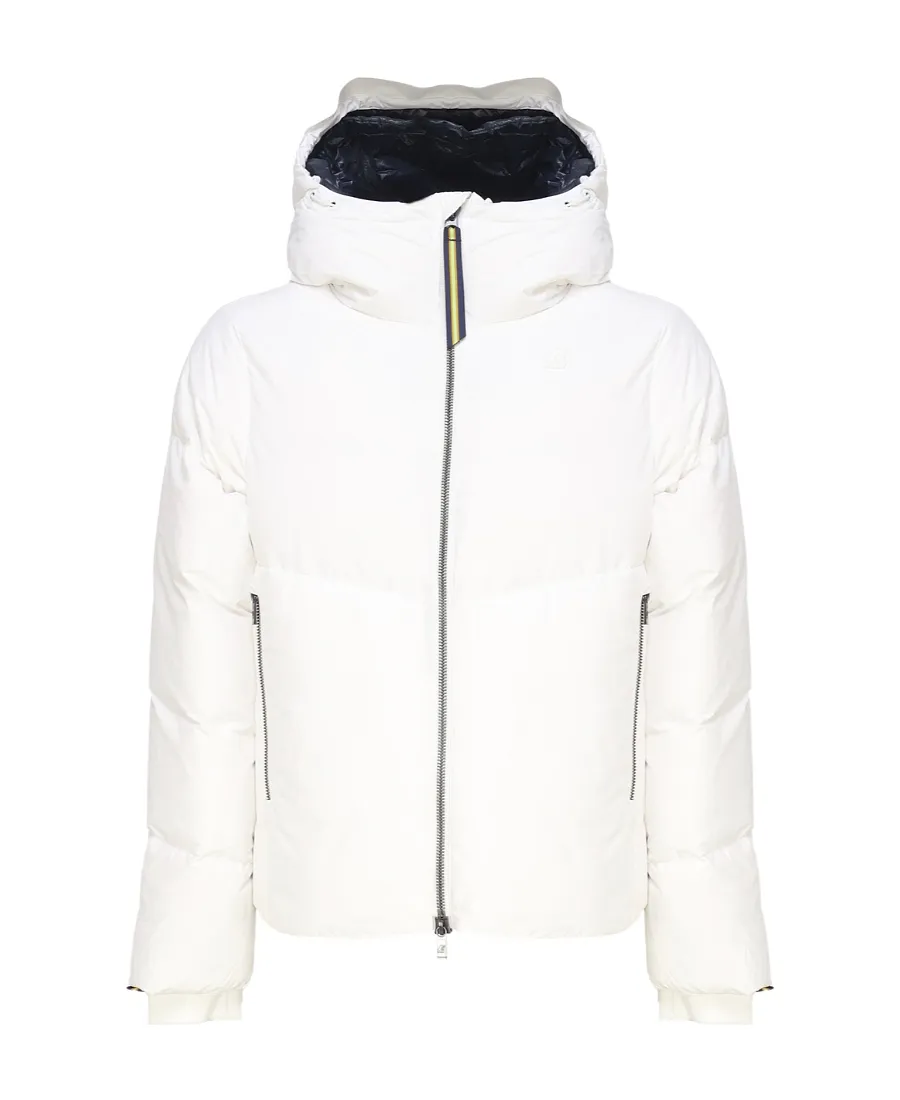 Hooded Zipper Down Jacket