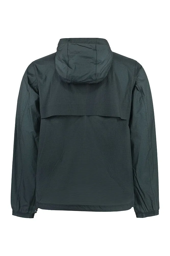 K-Way Cleon Logo Patch Hooded Jacket