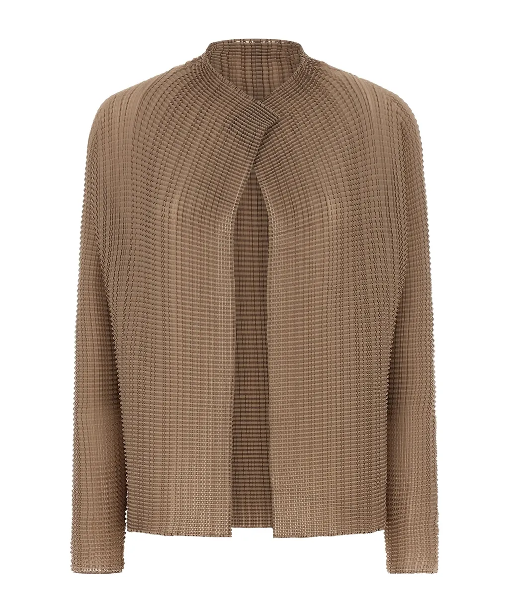 Issey Miyake Wooly Pleats 66 Cardigan