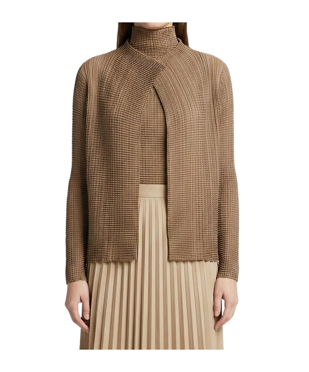 Issey Miyake Wooly Pleats 66 Cardigan