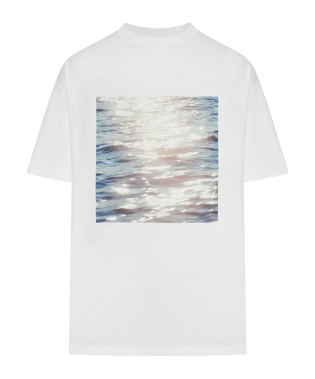 Jil Sander Graphic Printed Crewneck T-Shirt