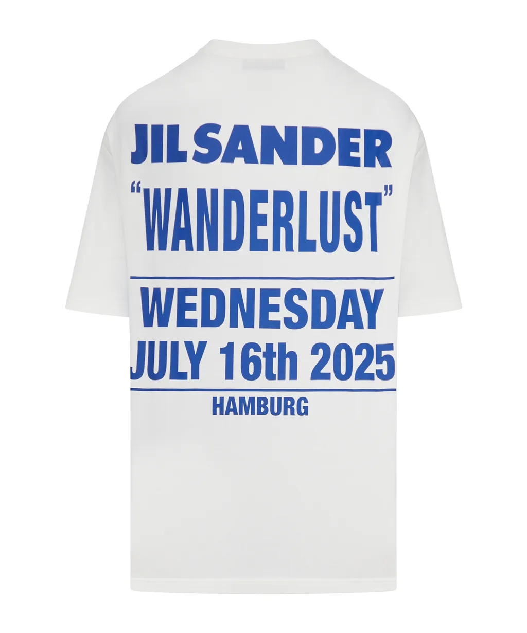 Jil Sander Graphic Printed Crewneck T-Shirt