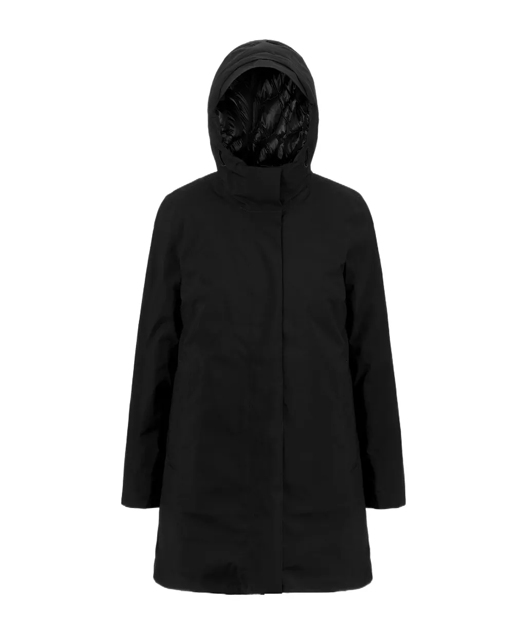 K-Way Mathiel Bonded Urban 3/4 Length Padded Jacket