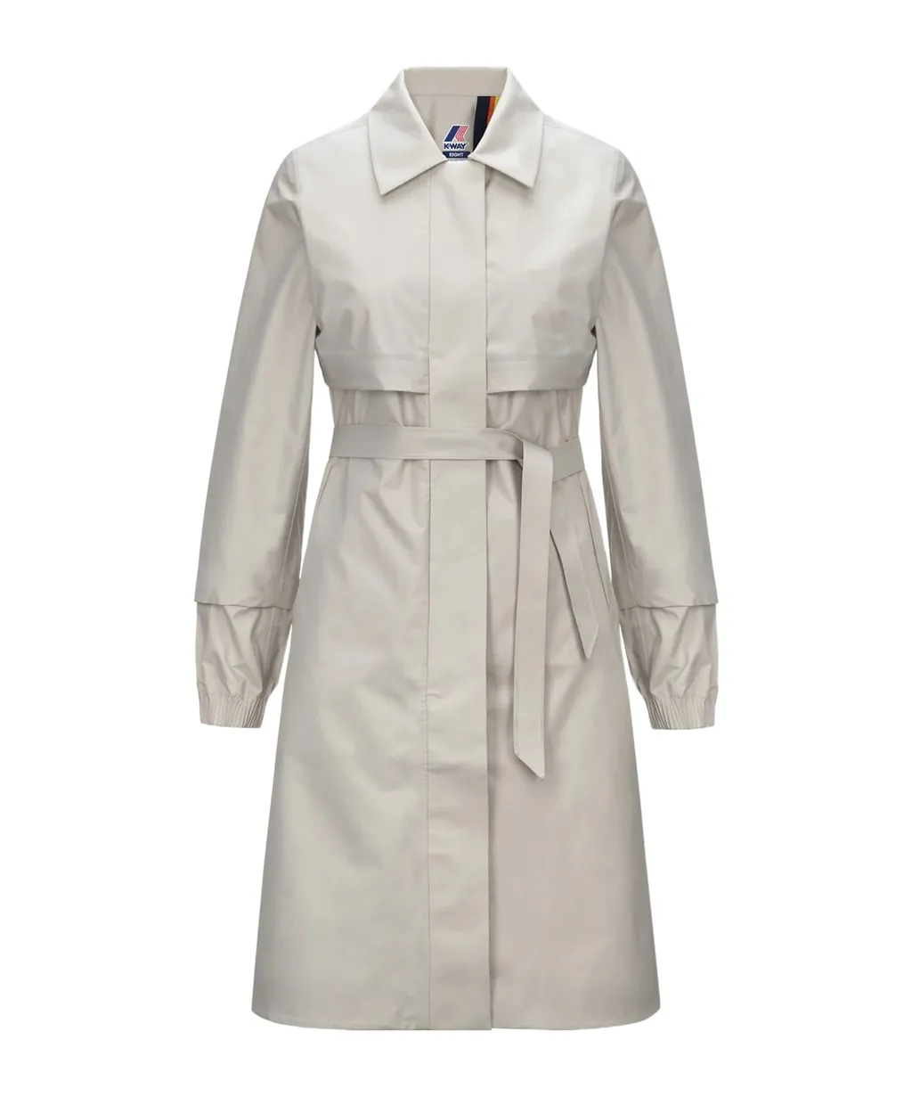 K-Way Poplin Trench Coat