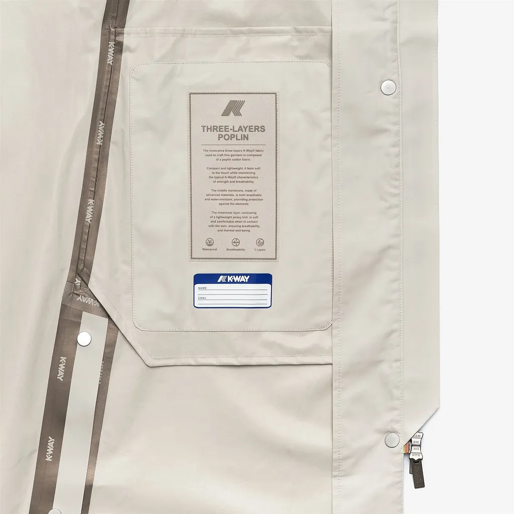 K-Way Poplin Trench Coat