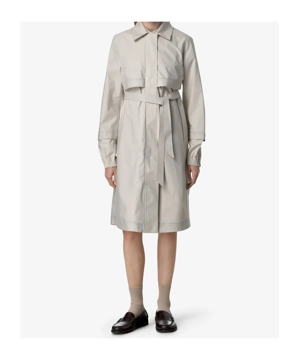 K-Way Poplin Trench Coat