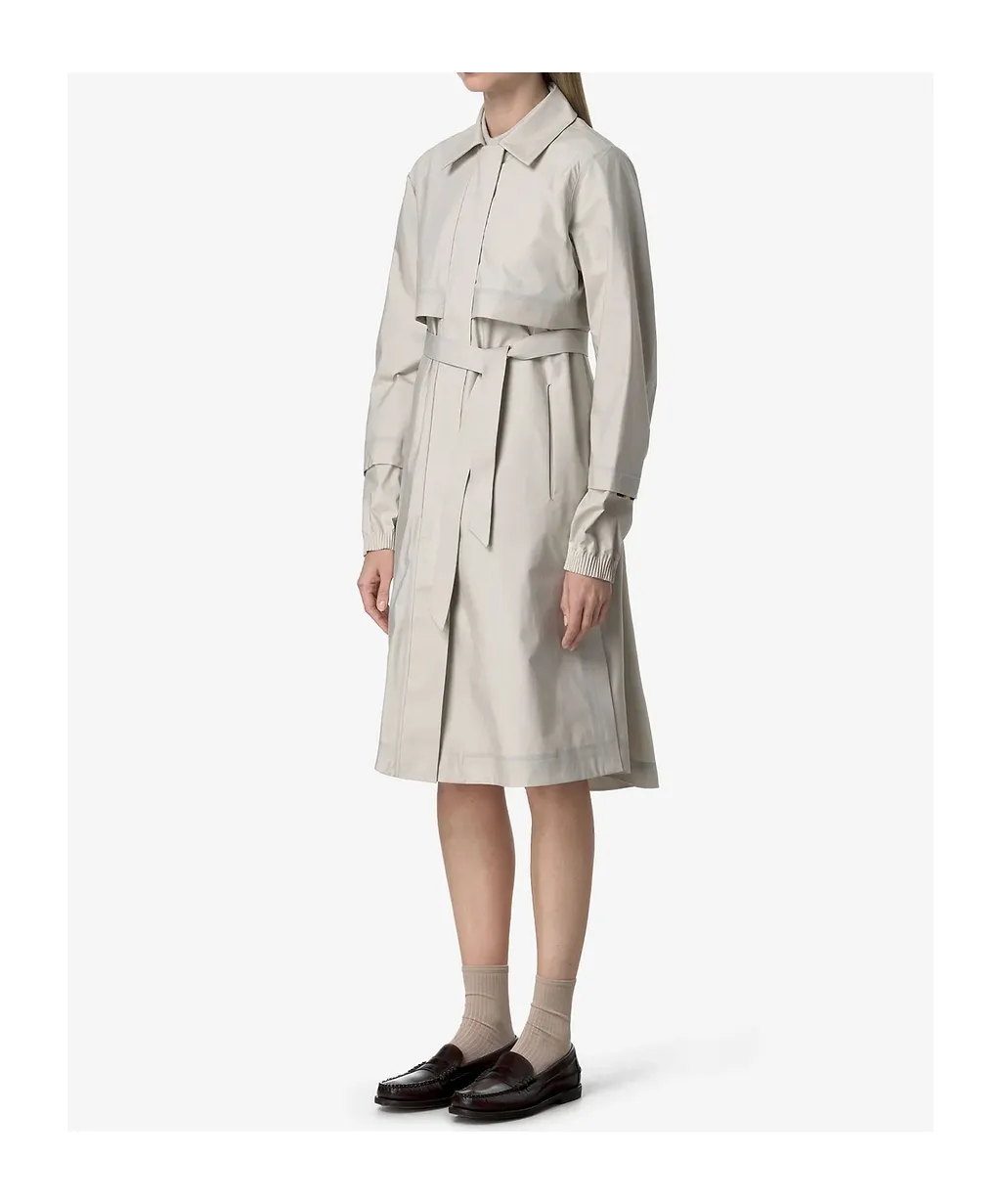 K-Way Poplin Trench Coat