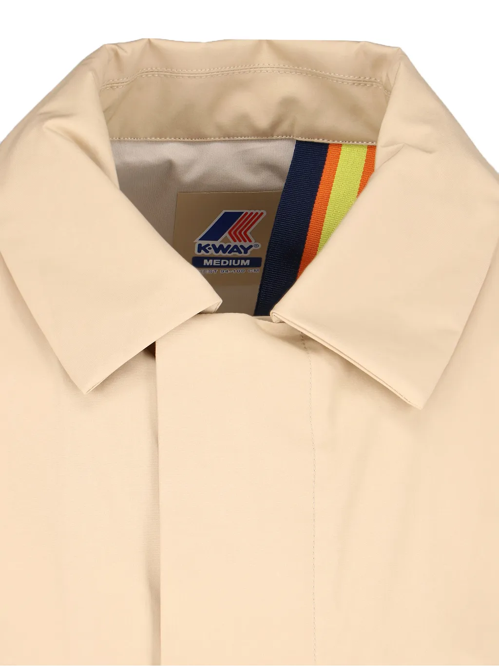 K-Way Three-Layer Poplin Coat