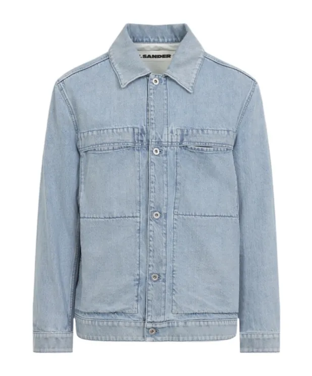 Jil Sander Long-Sleeved Denim Jacket