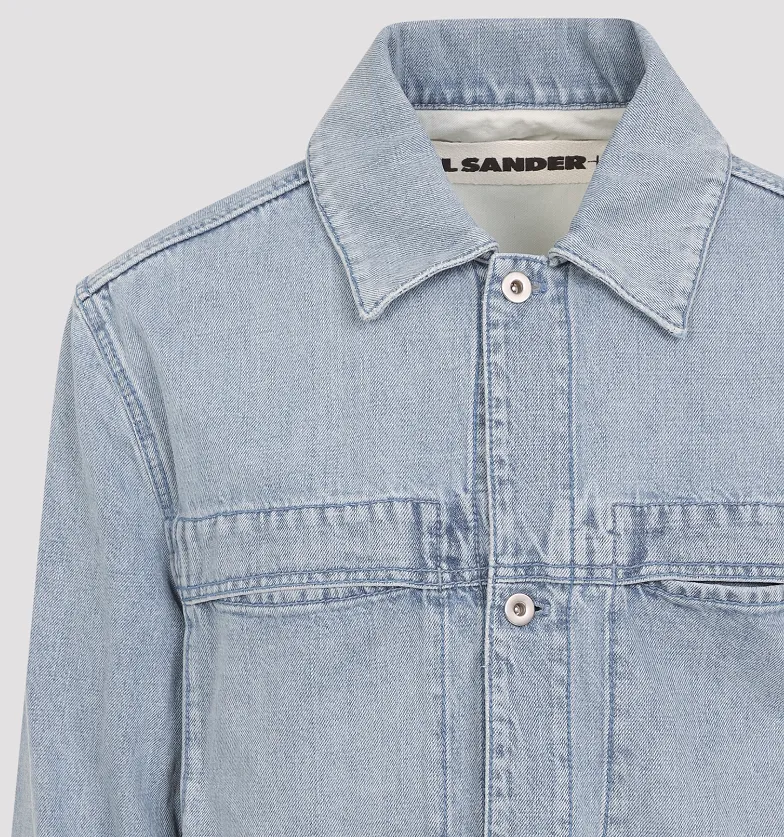 Jil Sander Long-Sleeved Denim Jacket