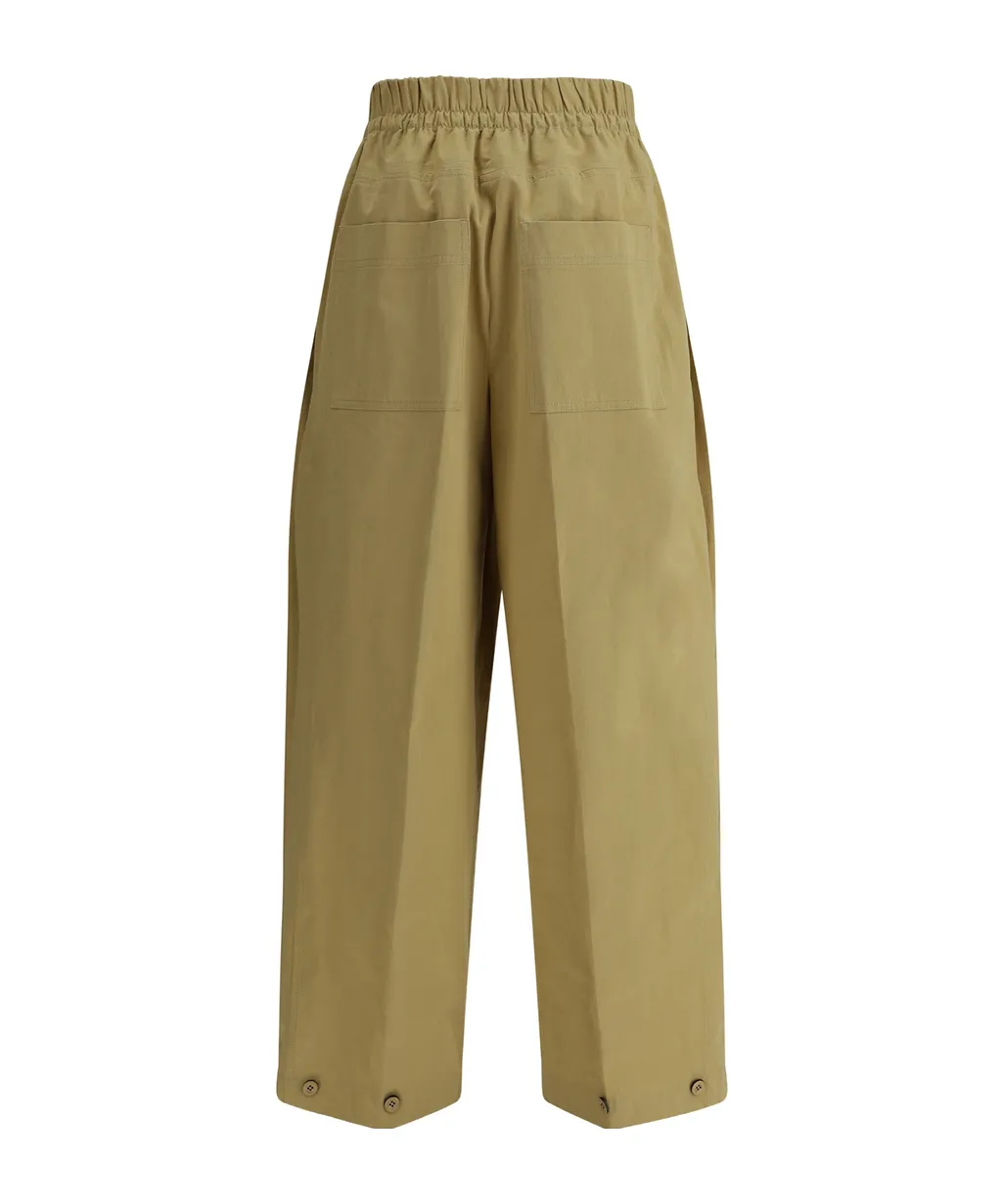 Jil Sander Pleated Detail Drawstring Trousers