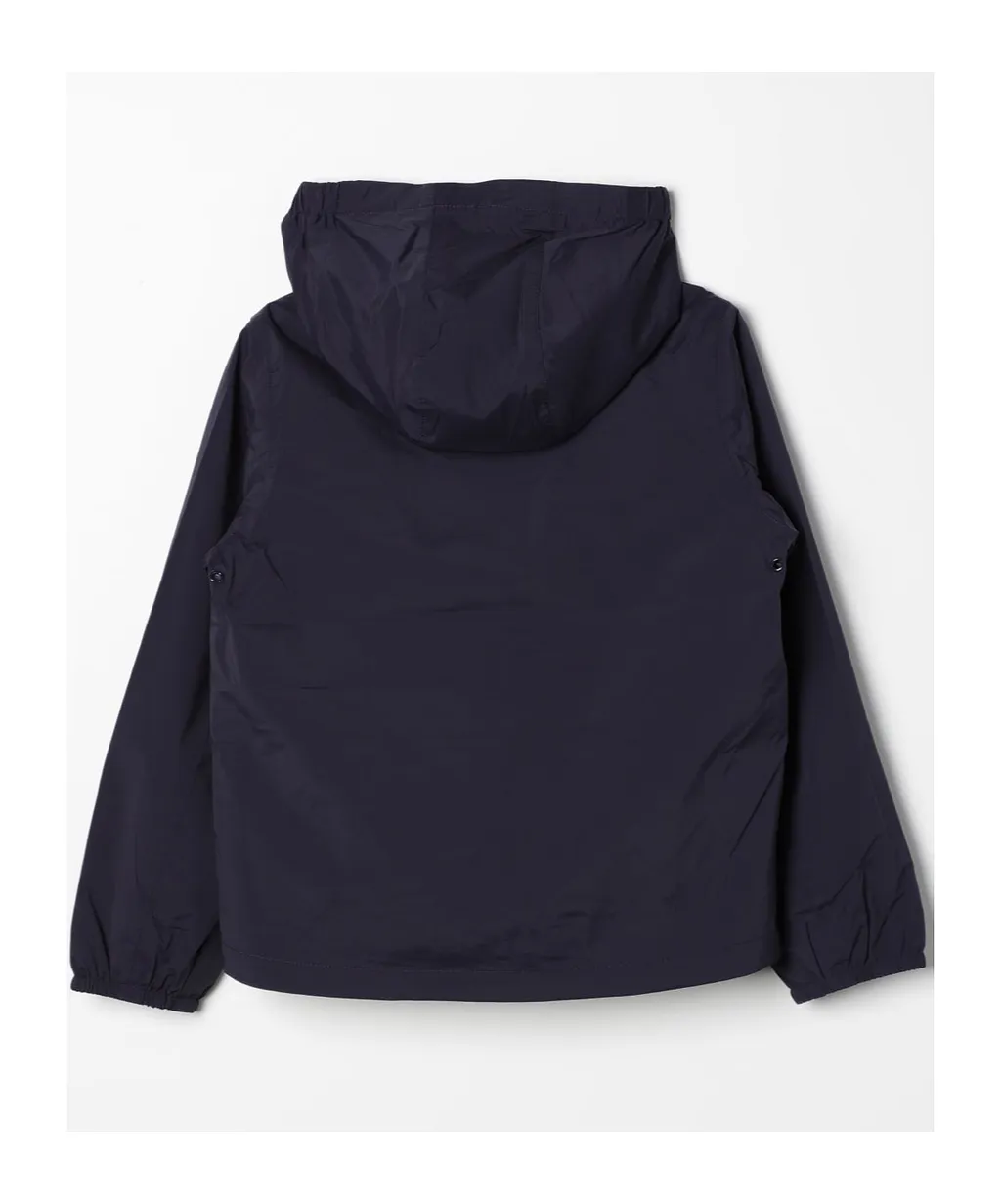 K-Way Kids Zipped Hooded Rain Jacket
