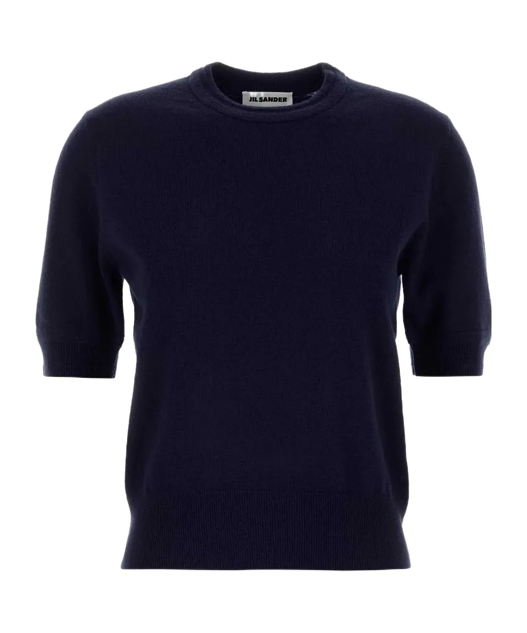 Jil Sander Ribbed T-Shirt