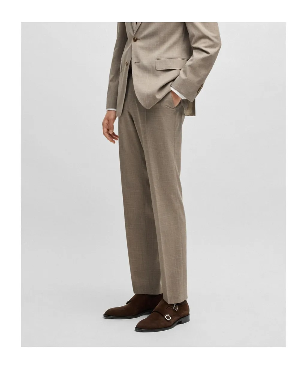 Suede Double-Breasted Monk Shoes