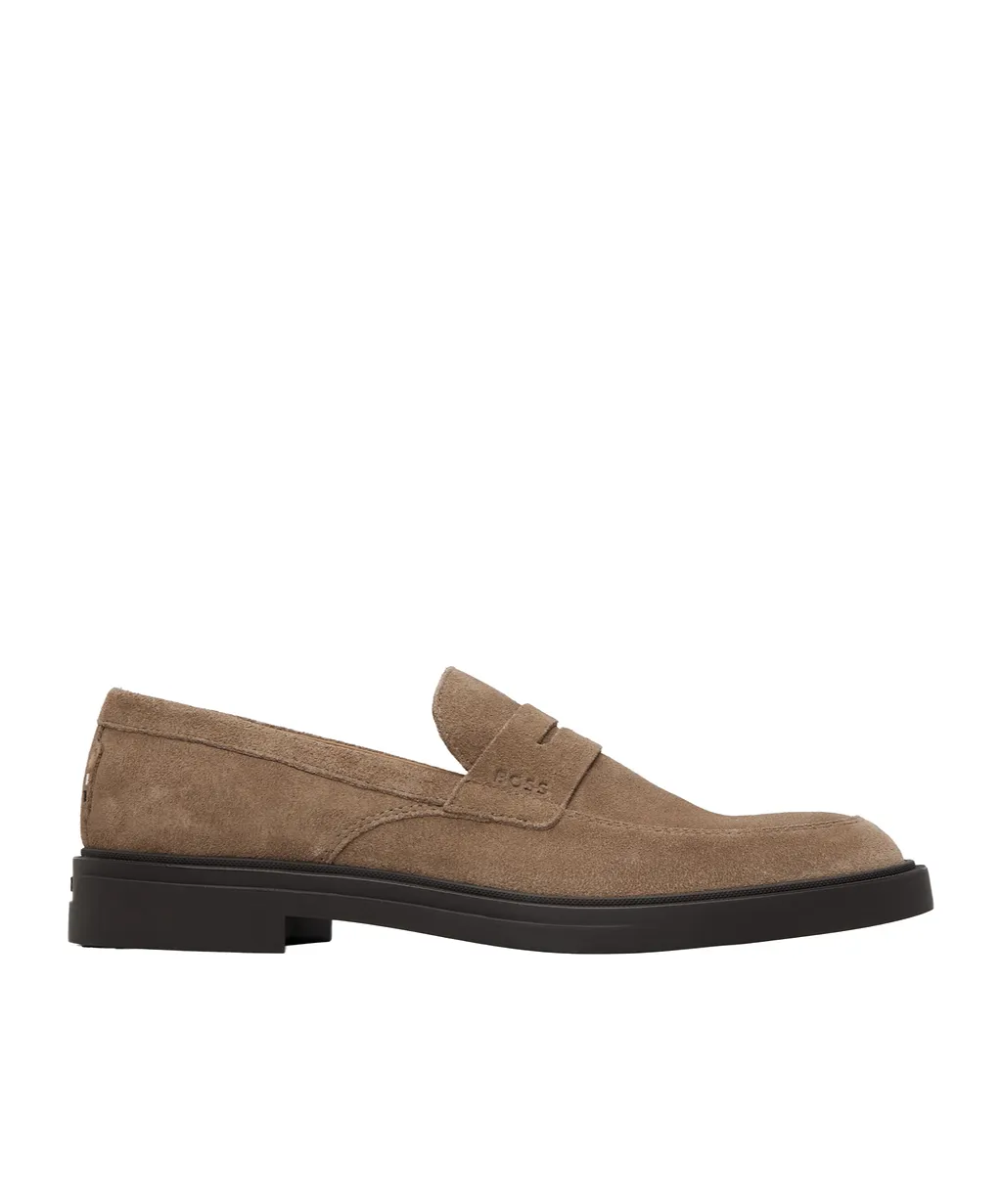 Suede Loafers