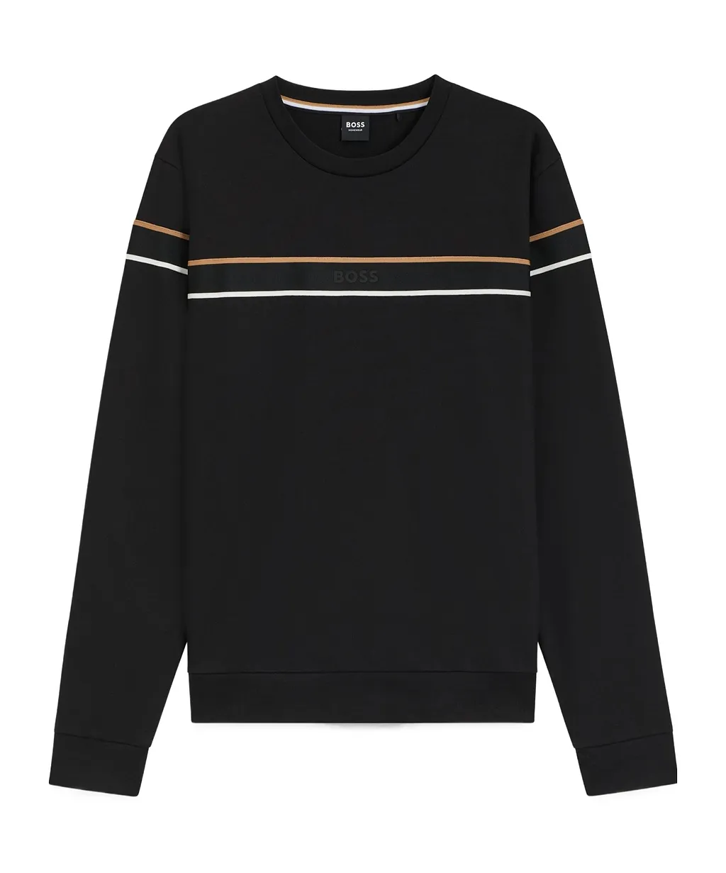 Boss Hugo Boss Signature Stripe Terry Sweatshirt