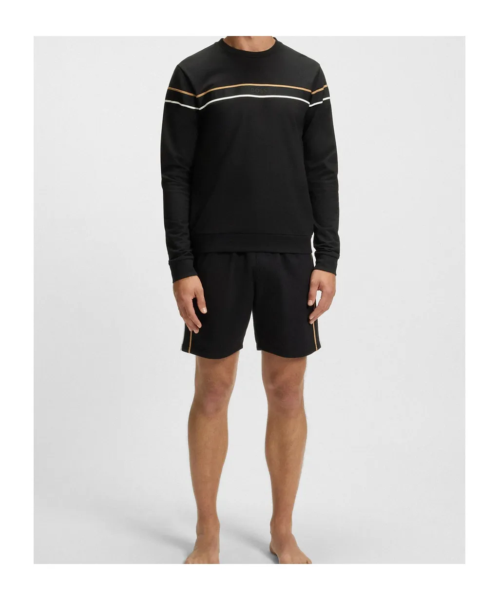 Boss Hugo Boss Signature Stripe Terry Sweatshirt