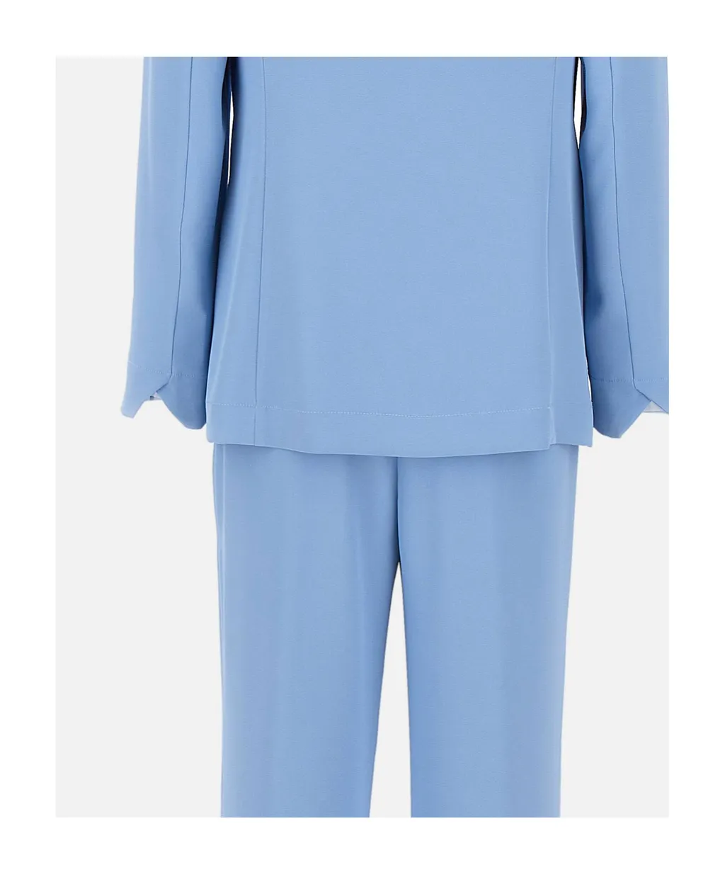 Kaos Long-Lapel Straight-Leg Suit