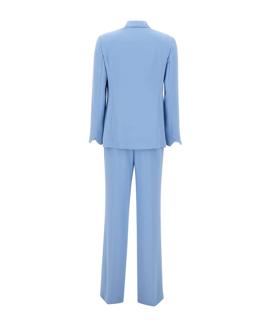 Kaos Long-Lapel Straight-Leg Suit