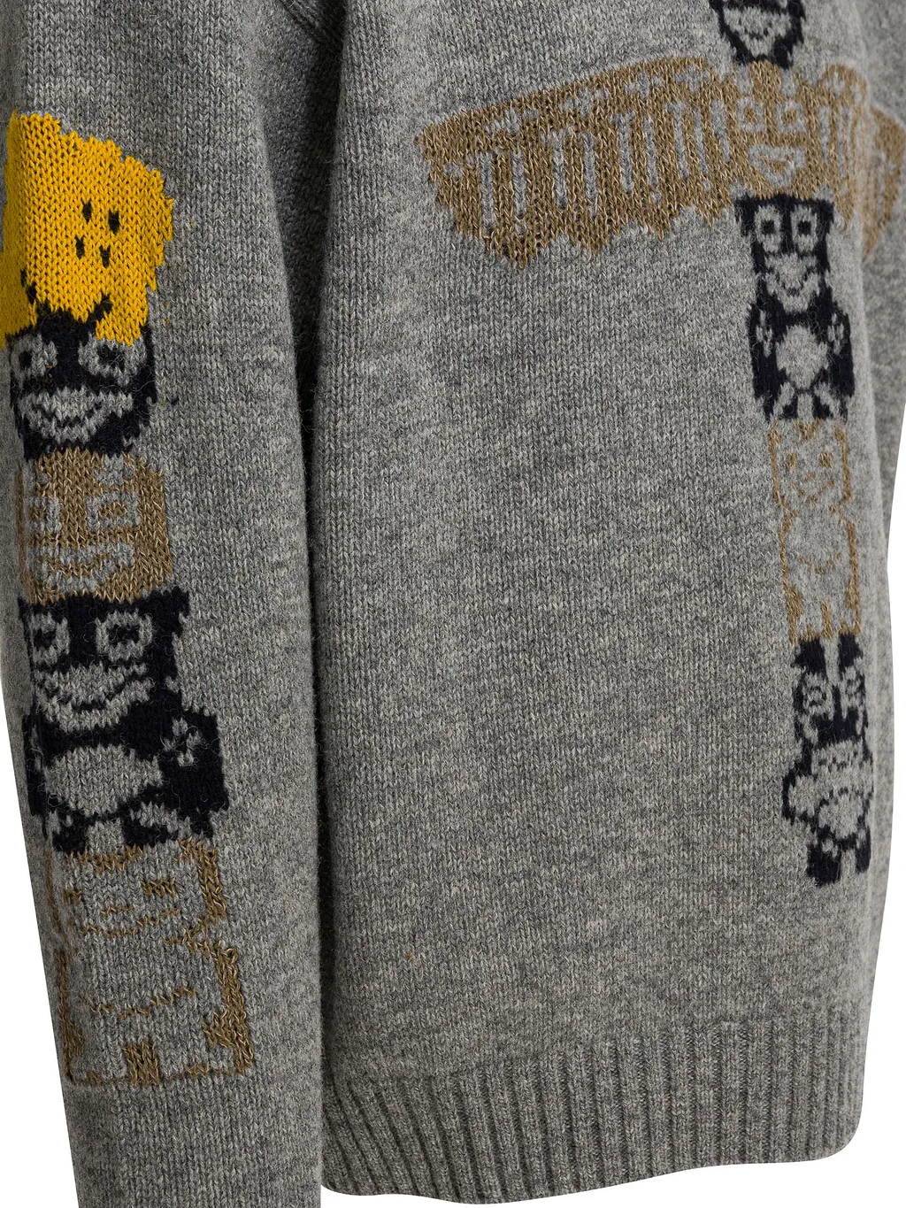 Graphic Crew Neck Sweater
