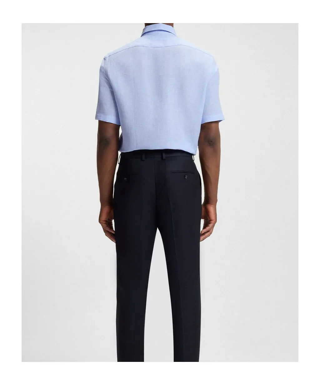 X David Beckham Short-Sleeve Button-Up Shirt