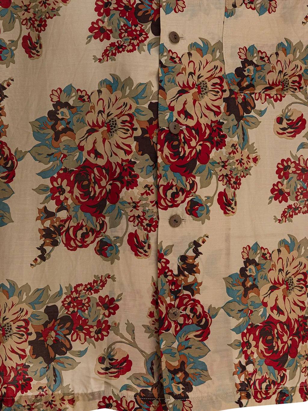Floral Button Shirt