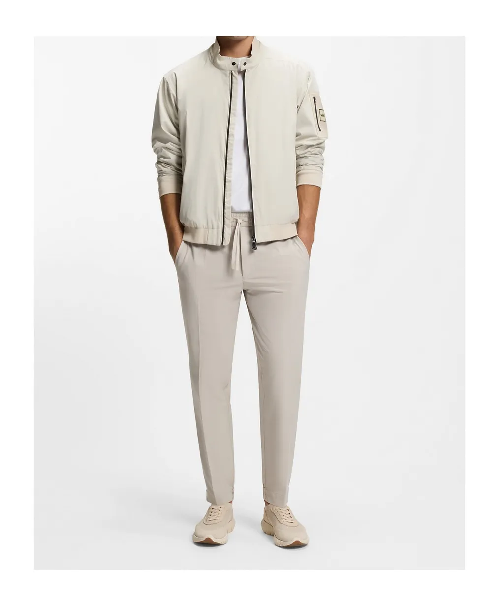 Zip Patch-Pocket Jacket