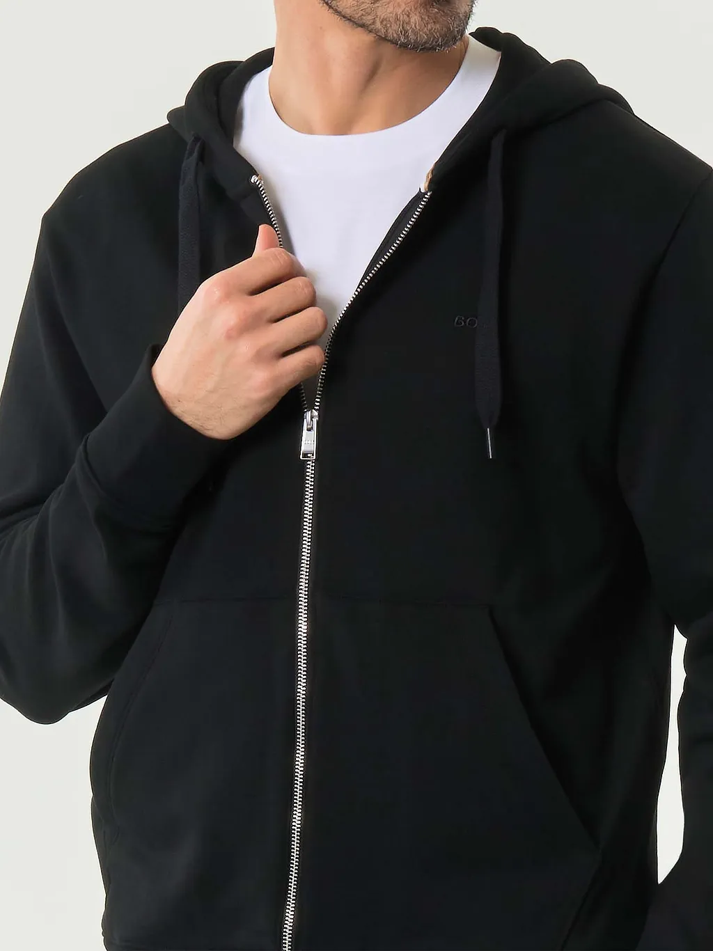 Zip Fastening Hoodie