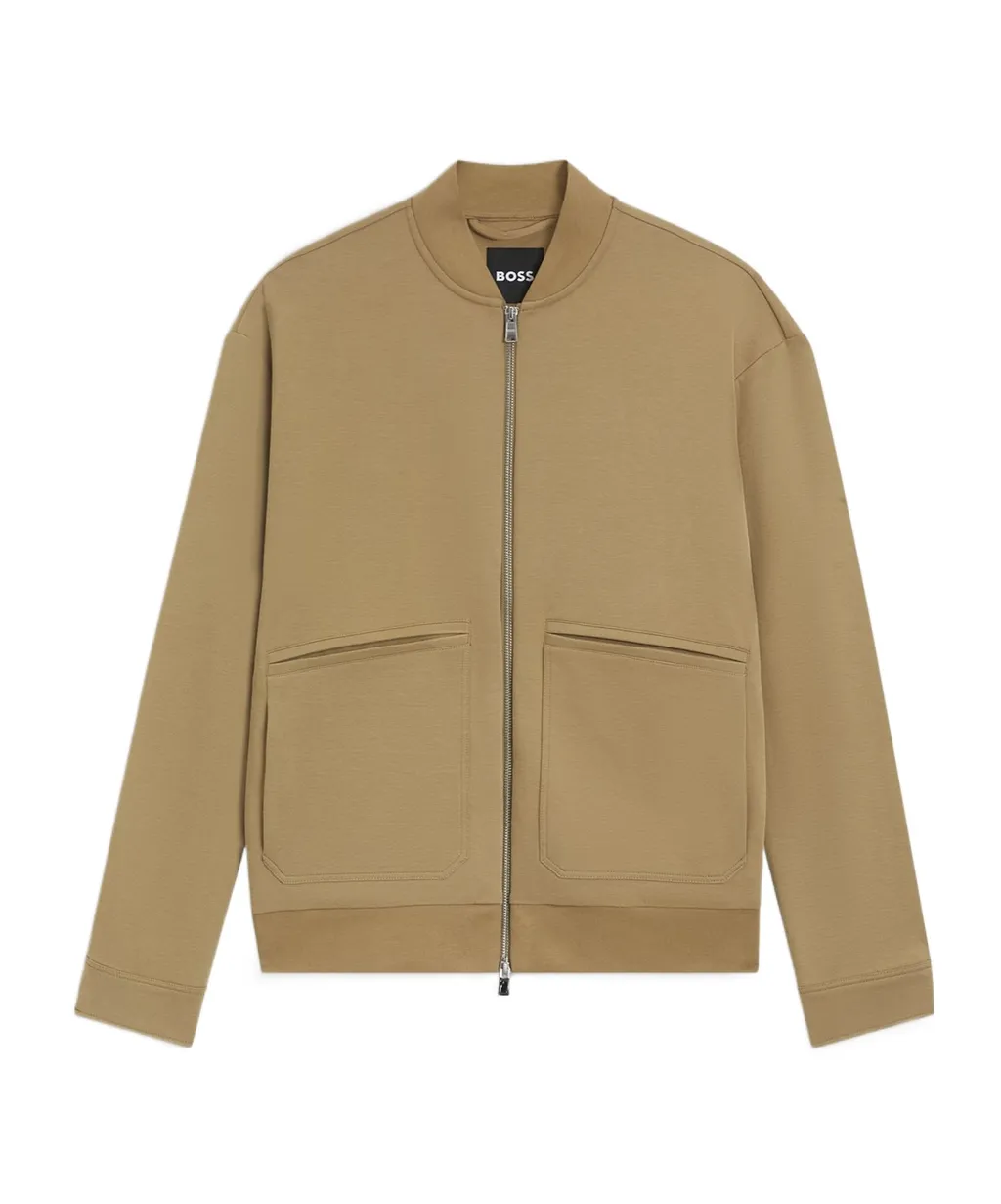 Zippered Pilot Casual Jacket