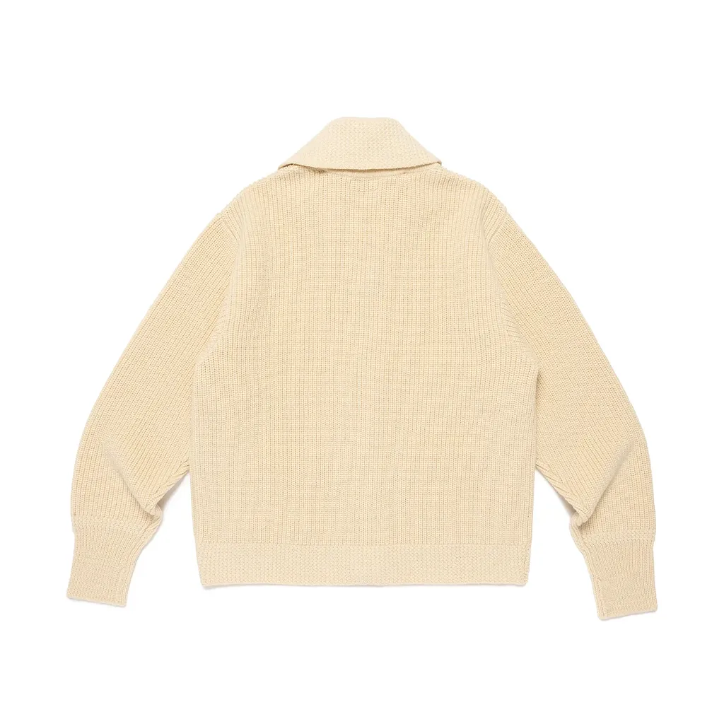 Human Made Heart-Patch Wool Cardigan