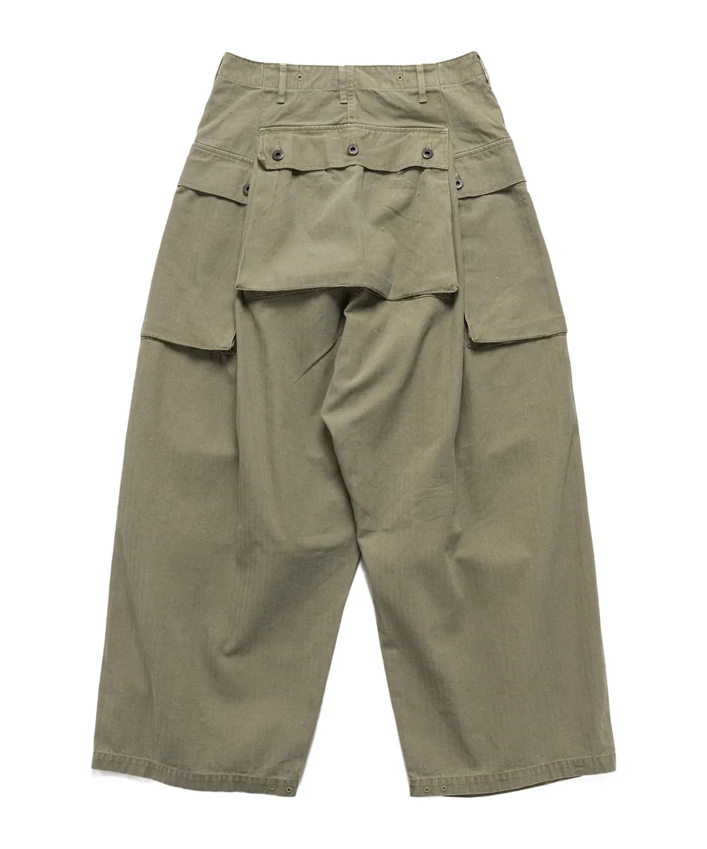 Jumbo Monkey Herringbone Trousers