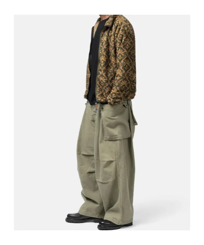 Jumbo Monkey Herringbone Trousers