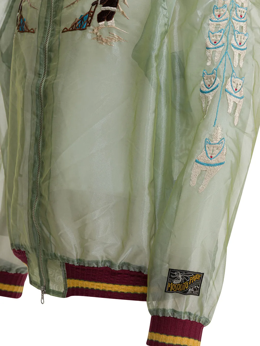 Sheer Pearl Mosquito Guard Pilot Jacket