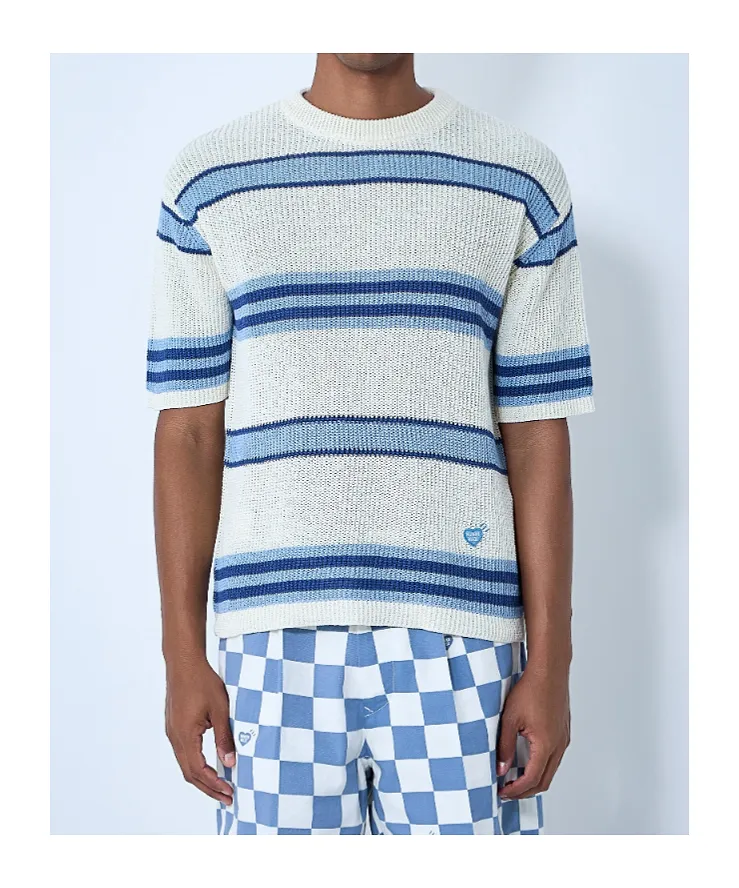 Human Made Striped Short-Sleeve Knitwear