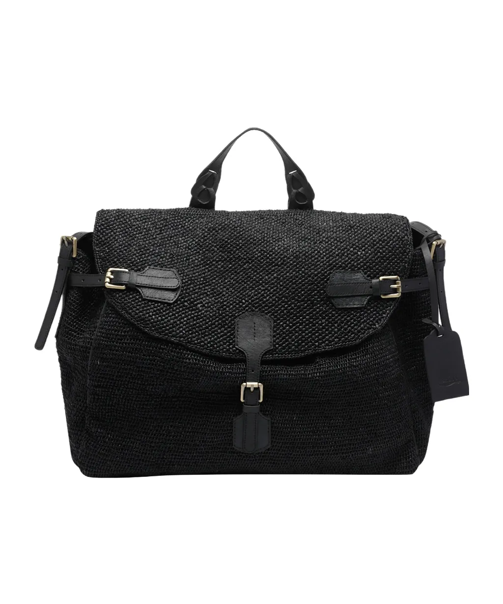 Ibeliv Alpha Buckle-Detailed Crossbody Bag