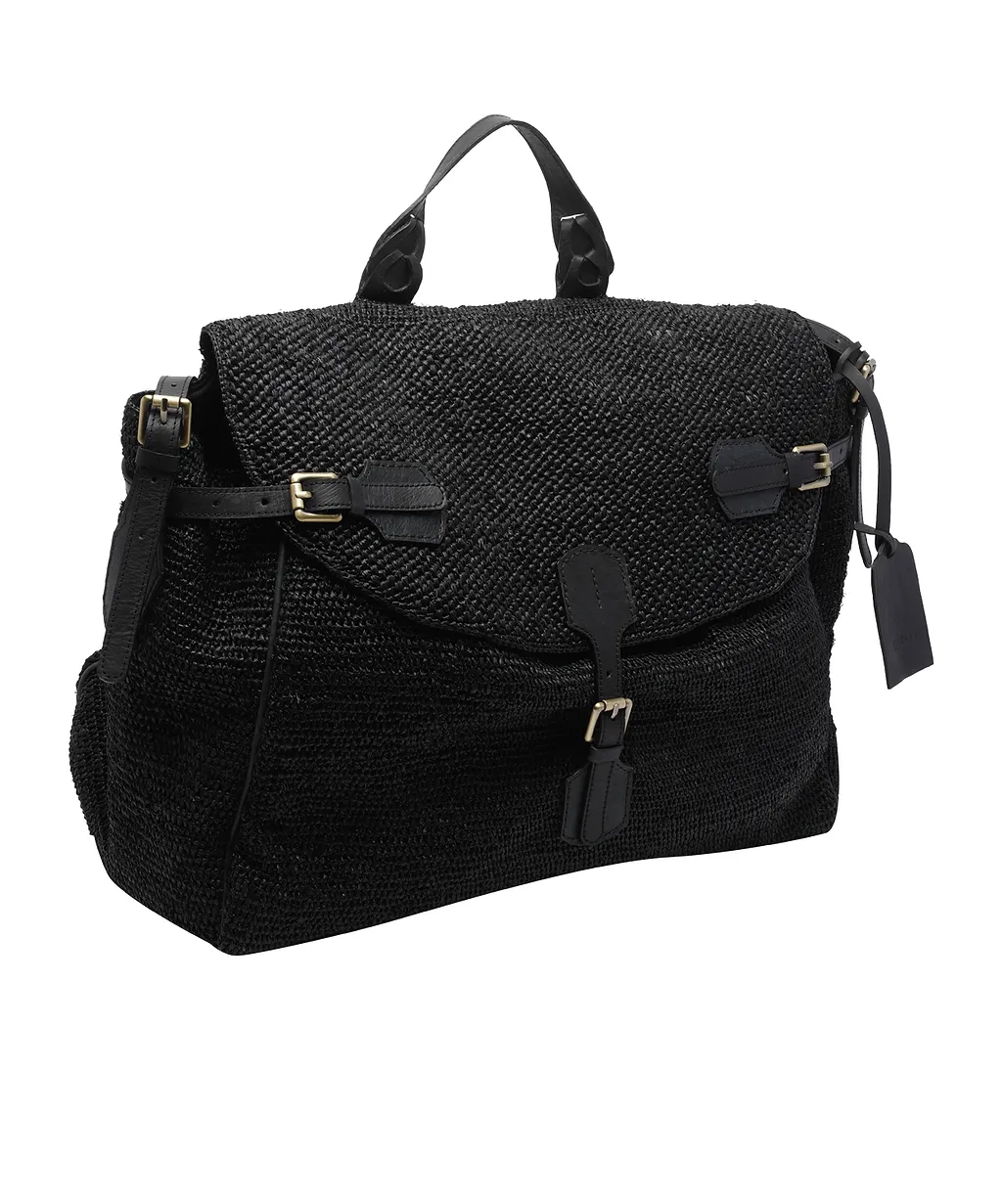 Ibeliv Alpha Buckle-Detailed Crossbody Bag