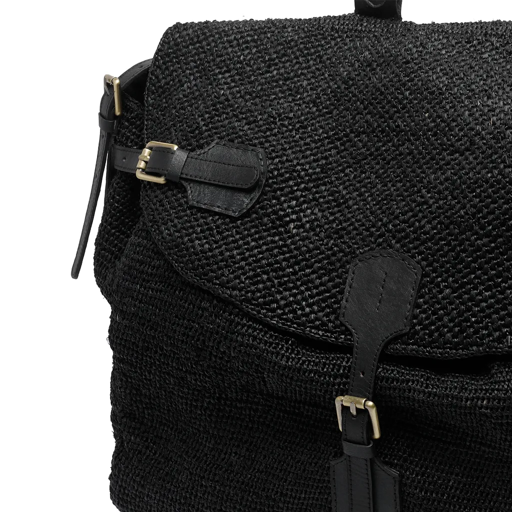 Ibeliv Alpha Buckle-Detailed Crossbody Bag