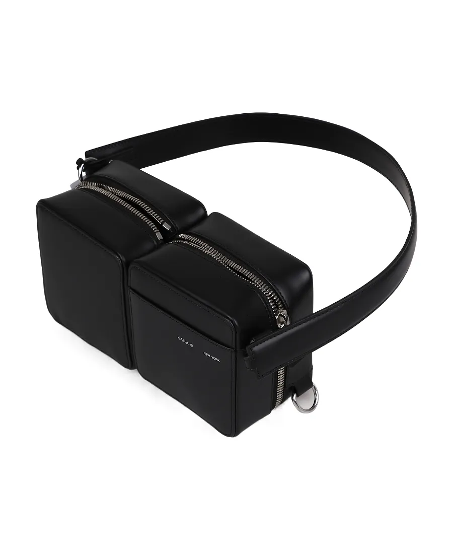 Kara Stacked Hobo Bag