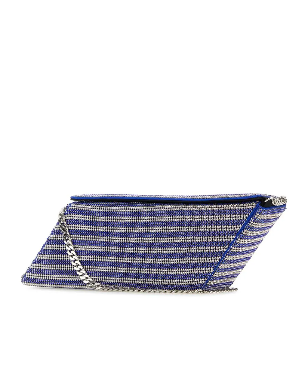 Kara Embellished Parallelogram Clutch Bag