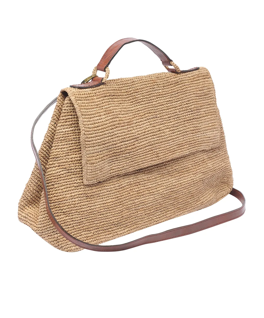 Ibeliv Lahady Foldover-Top Tote Bag