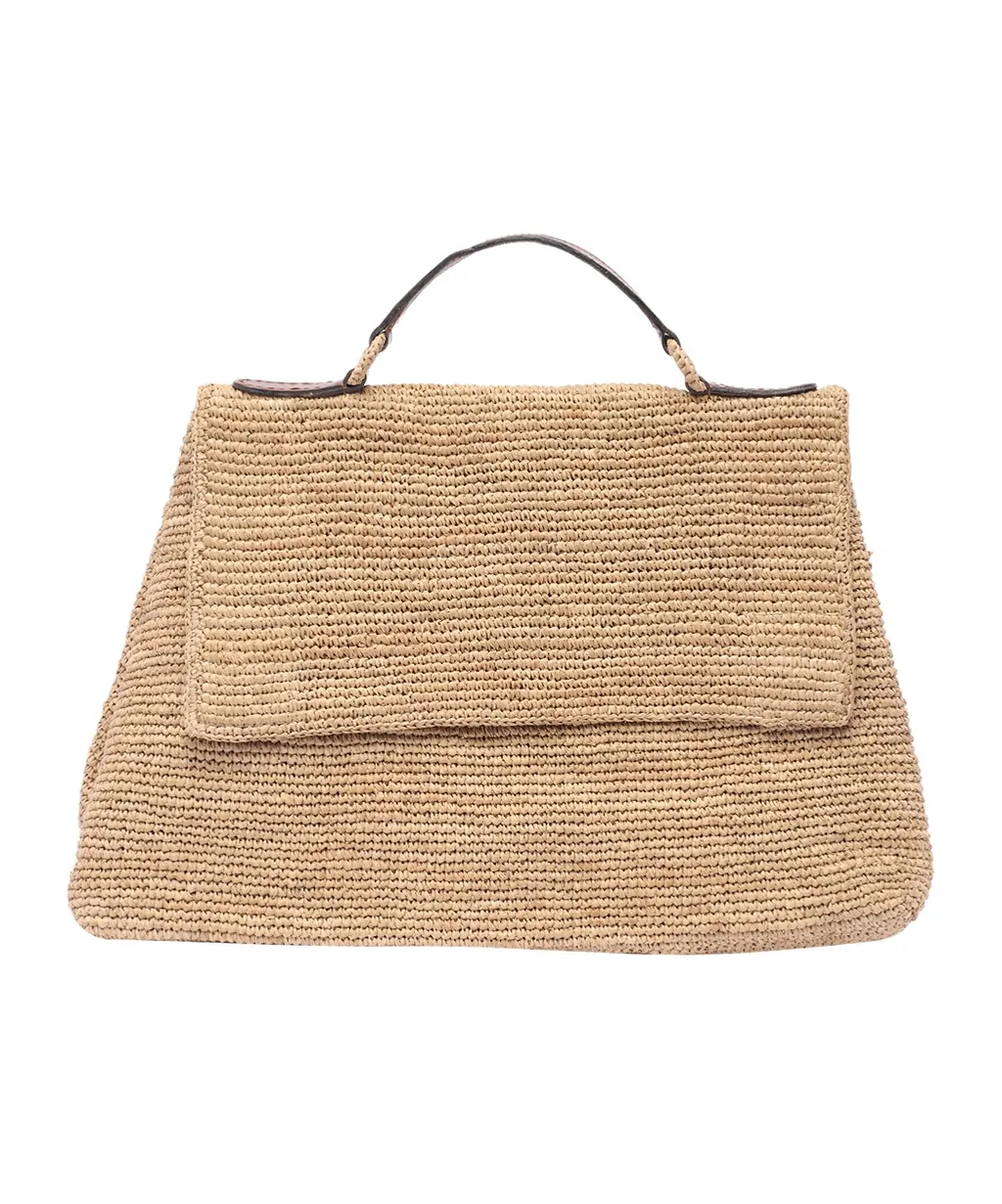 Ibeliv Lahady Foldover-Top Tote Bag