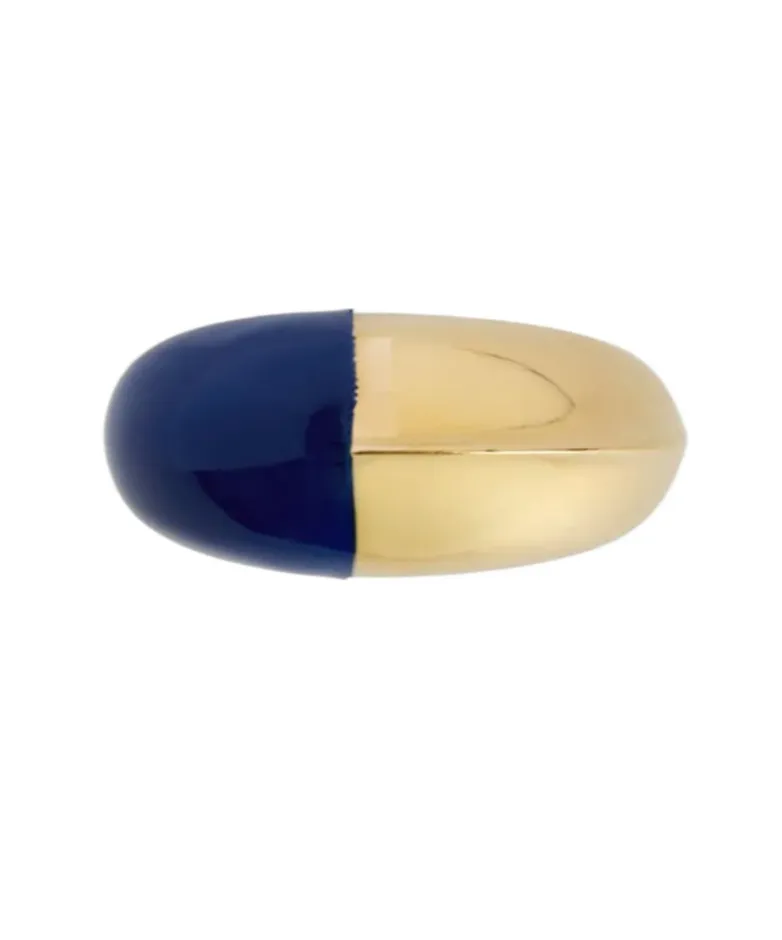 Jil Sander Two-Tone Dome Ring