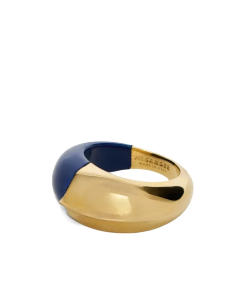 Jil Sander Two-Tone Dome Ring
