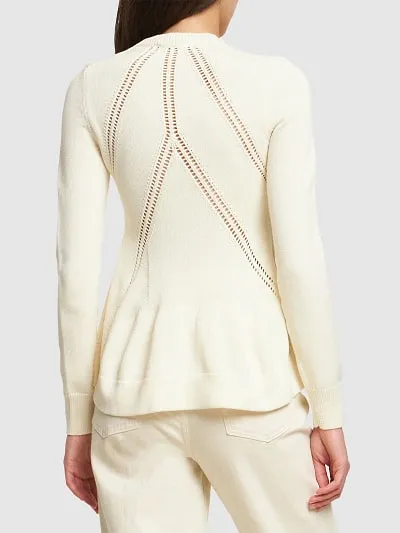 Rib Long-Sleeved Sweater