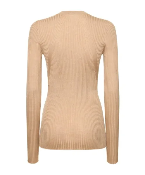 Rib Button Cardigan