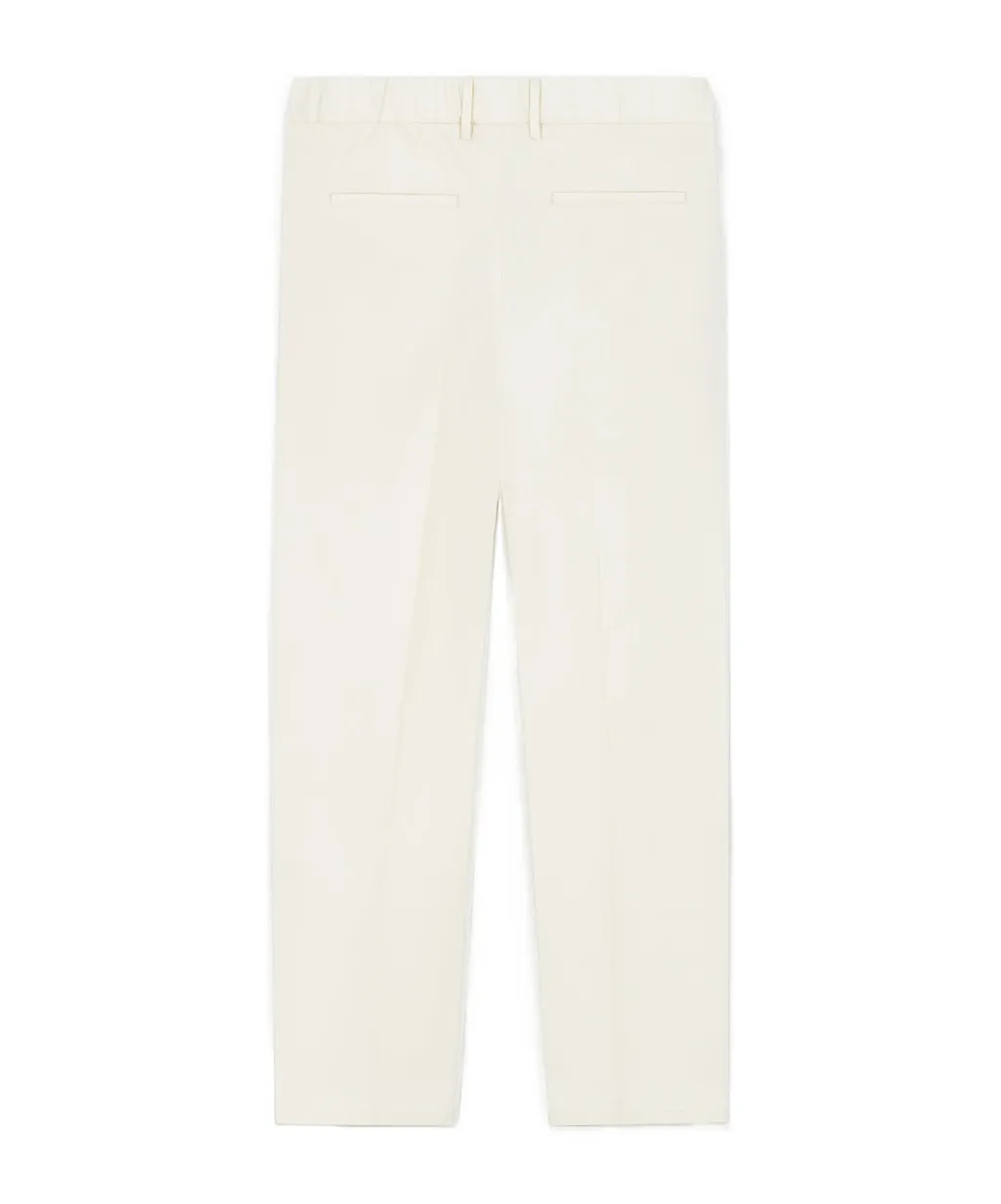 Straight-Leg Casual Pants